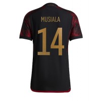 Muški Nogometni Dres Njemačka Jamal Musiala #14 Gostujuci SP 2022 Kratak Rukav
